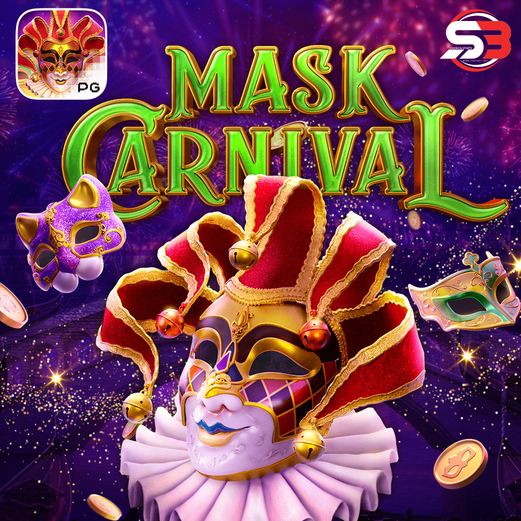 Mask Carnival Sortbet