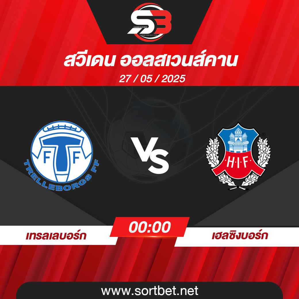 วิเคราะห์บอล เทรลเลบอร์ก พบ เฮลซิงบอร์ก
